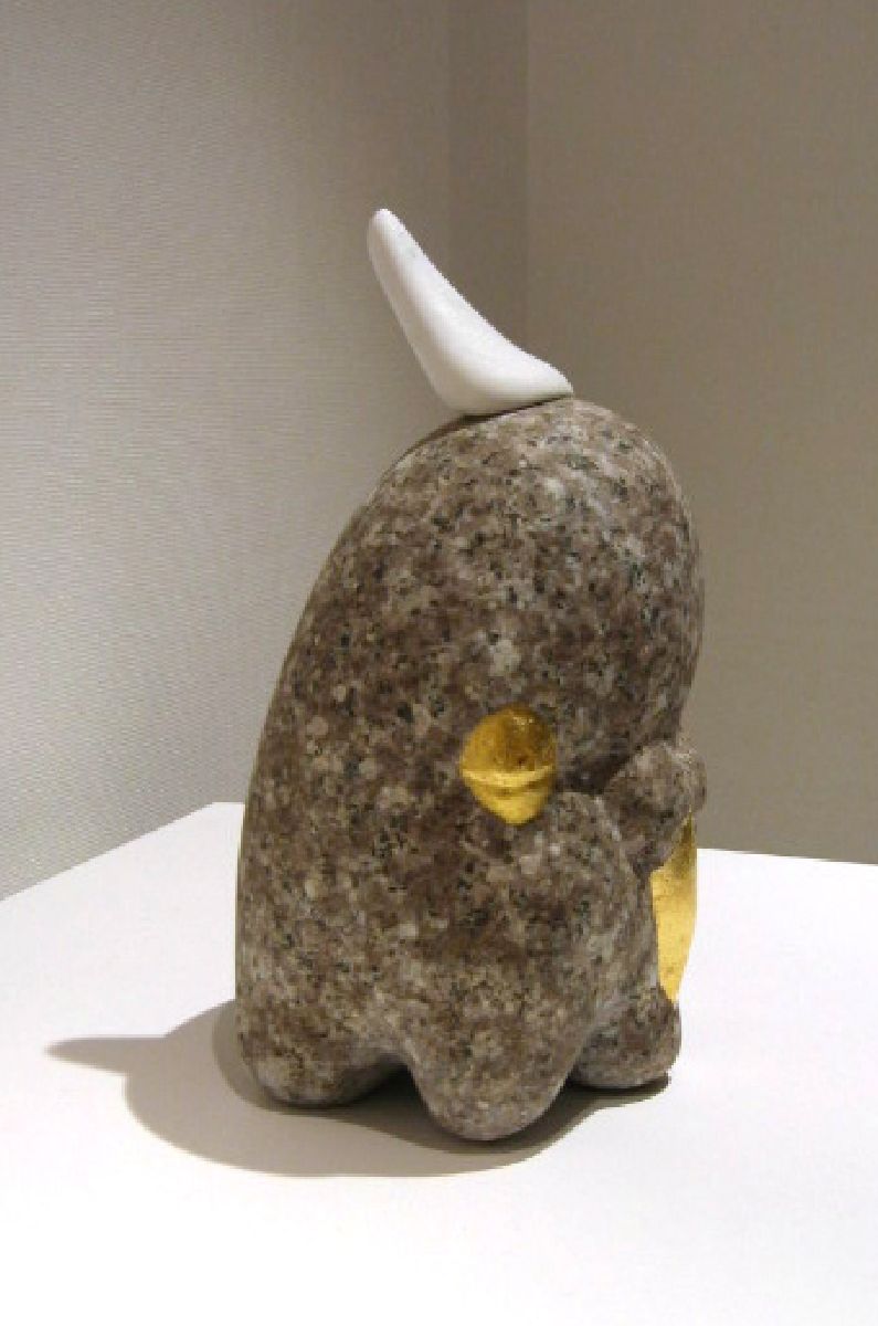 平たい頭のオカメインコ-2